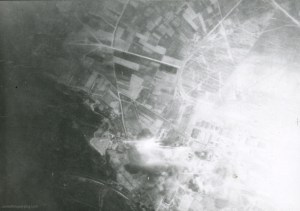 Marignane, well and truly under attack. Photo: The Waddington Collection, RAF Waddington Heritage Centre